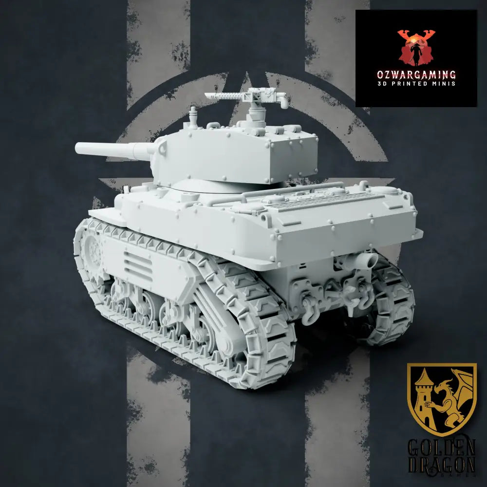 United States of America M30A3 Jackrabbit Light Tank | Golden Dragon Games Weird WW2 Role Playing Miniatures