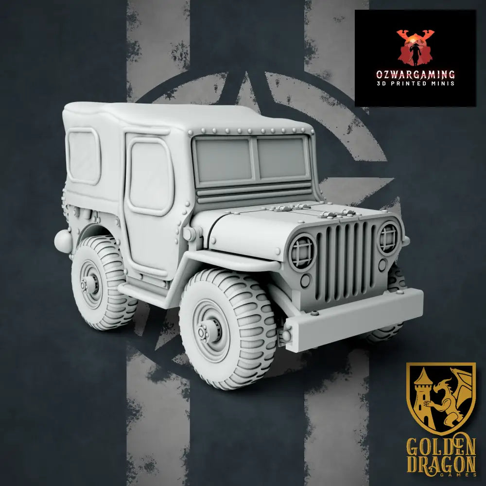 United States of America Recon GPV | Golden Dragon Games Weird WW2 Role Playing Miniatures
