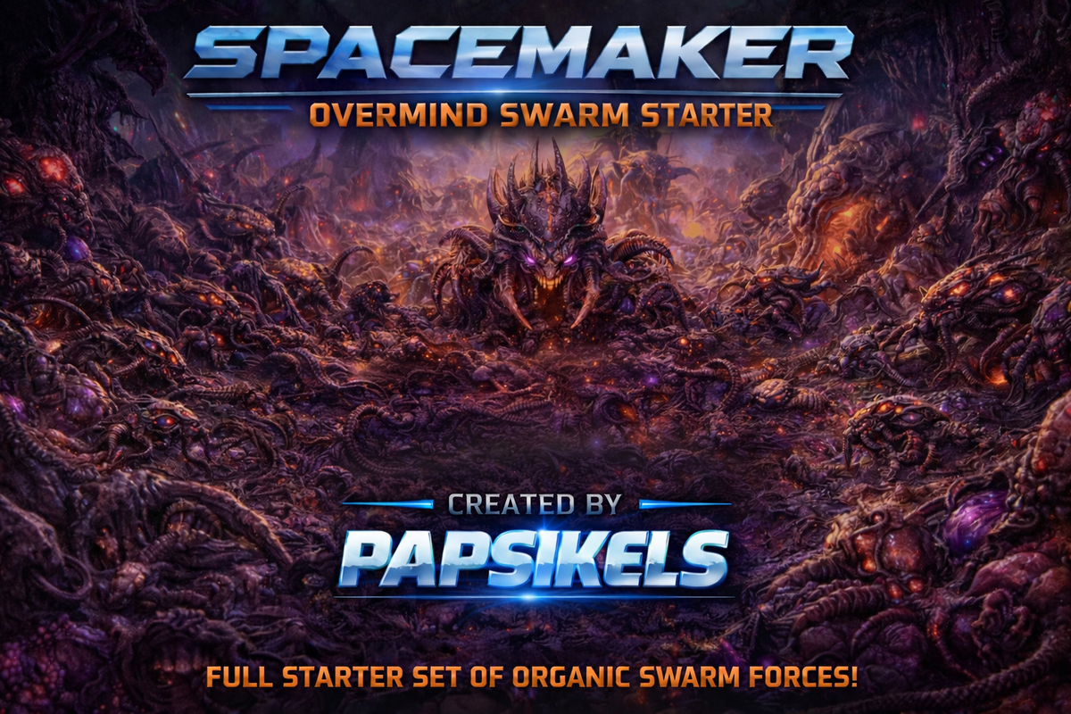 Overmind Starter Army | Papsikels 32mm Sci Fi Miniatures
