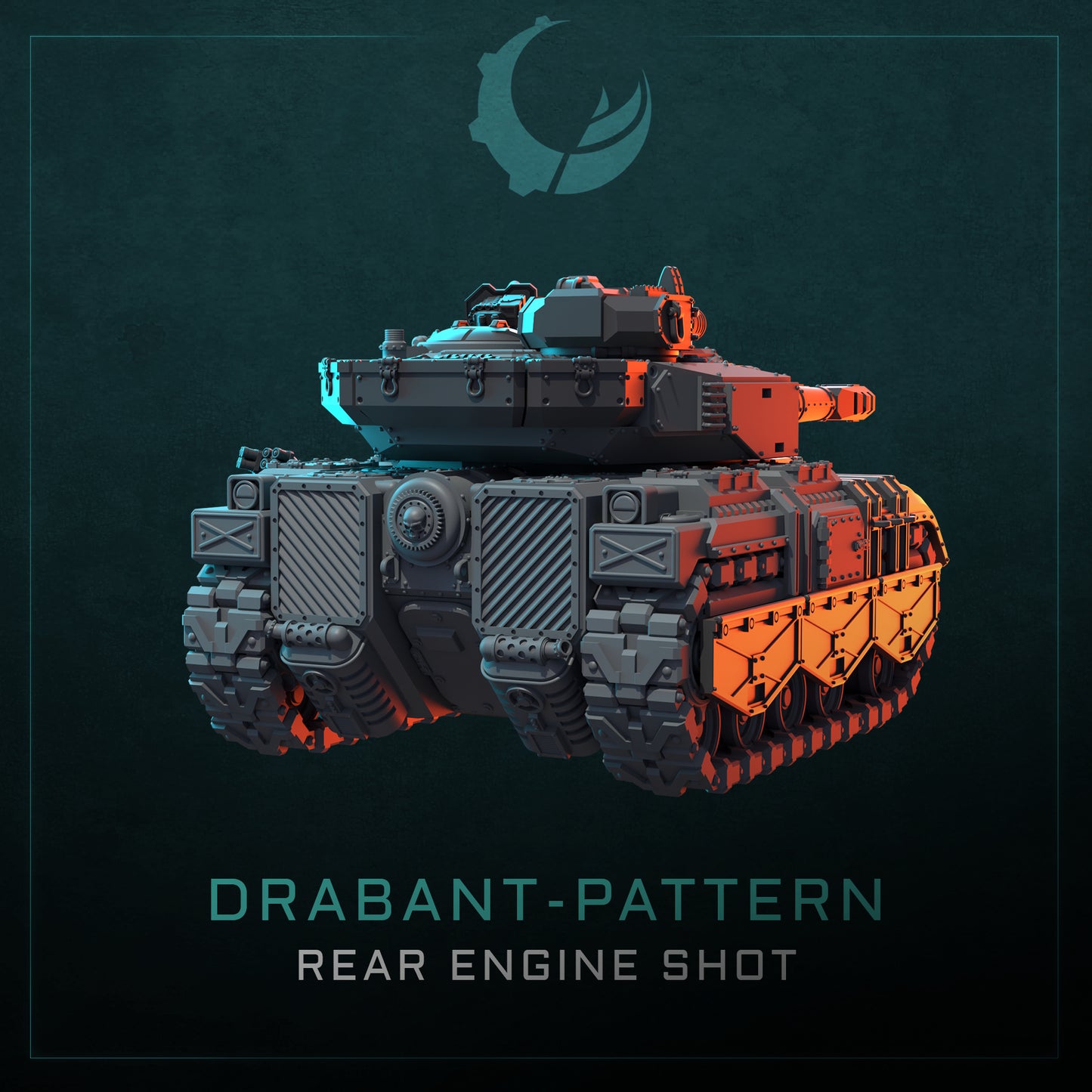 DRABANT-PATTERN HEAVY TANK | Maelstrom Designworks Grimdark Wargaming Miniatures