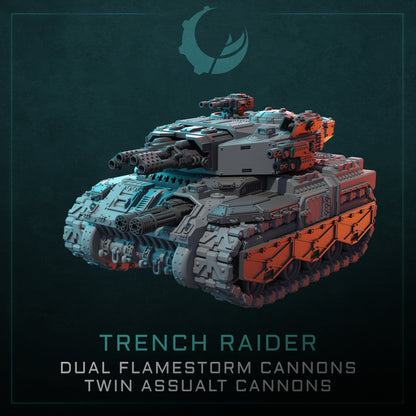 DRABANT TRENCH RAIDER UPGRADE KIT | Maelstrom Designworks Grimdark Wargaming Miniatures