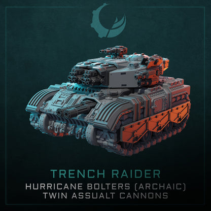 DRABANT TRENCH RAIDER UPGRADE KIT | Maelstrom Designworks Grimdark Wargaming Miniatures