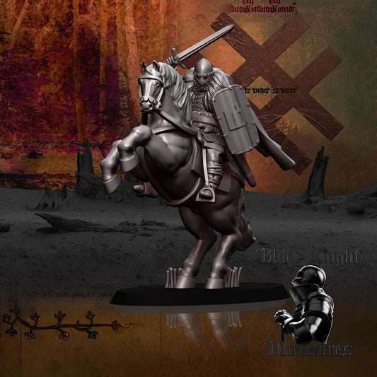 13th Century Baltic Mounted Warlord | Black Knight Miniatures 28mm Historical Wargaming Miniatures Role Playing
