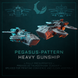 PEGASUS-PATTERN HEAVY GUNSHIP | Maelstrom Designworks Grimdark Wargaming Miniatures