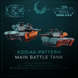 KODIAK-PATTERN MAIN BATTLE TANK | Maelstrom Designworks Grimdark Wargaming Miniatures