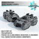 KRAKEN-PATTERN HEAVY ASSAULT VEHICLE | Maelstrom Designworks Grimdark Wargaming Miniatures