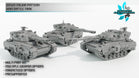 URSUS MAJOR-PATTERN HEAVY BATTLE TANK | Maelstrom Designworks Grimdark Wargaming Miniatures