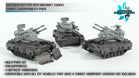 WENDIGO-PATTERN MOBILE ANTI-AIRCRAFT TURRET PACK | Maelstrom Designworks Grimdark Wargaming Miniatures