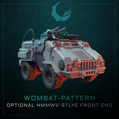 WOMBAT-PATTERN UPGRADE KIT | Maelstrom Designworks Grimdark Wargaming Miniatures