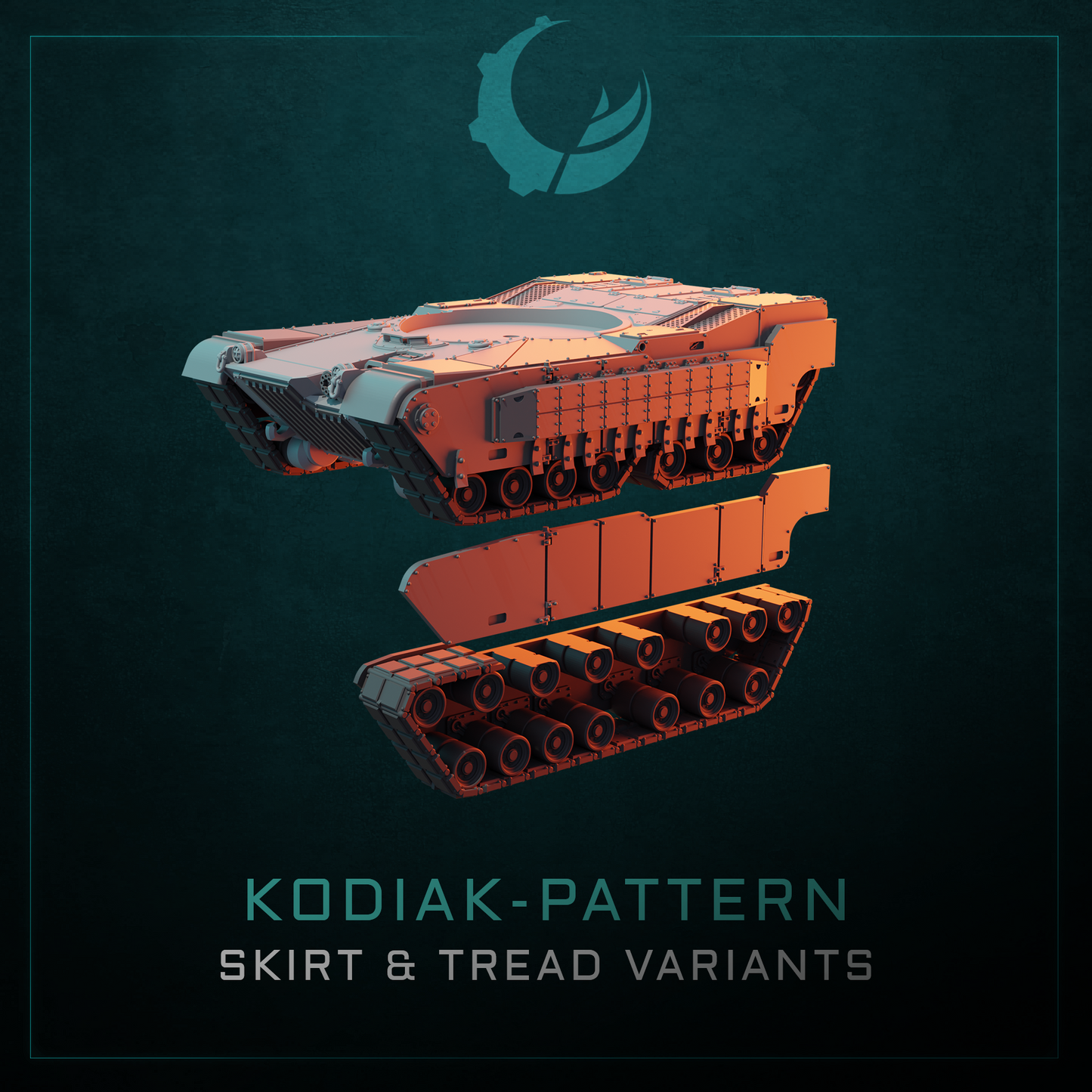KODIAK-PATTERN MAIN BATTLE TANK | Maelstrom Designworks Grimdark Wargaming Miniatures