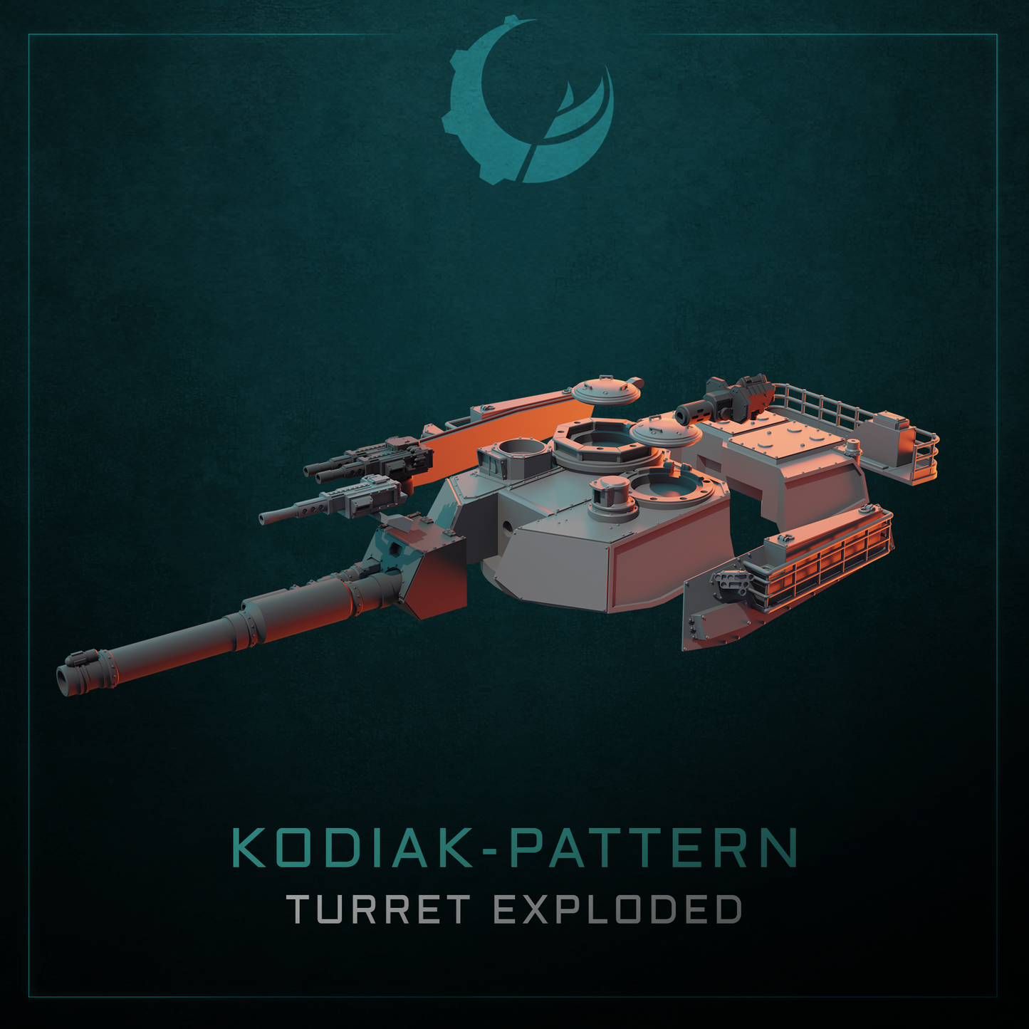 KODIAK-PATTERN MAIN BATTLE TANK | Maelstrom Designworks Grimdark Wargaming Miniatures
