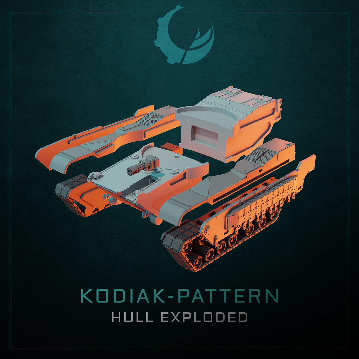 KODIAK-PATTERN MAIN BATTLE TANK | Maelstrom Designworks Grimdark Wargaming Miniatures