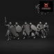 12th Century Military Order Sergeants | Reconquer Designs 28mm Historical Wargaming Miniatures Role Playing Miniatures