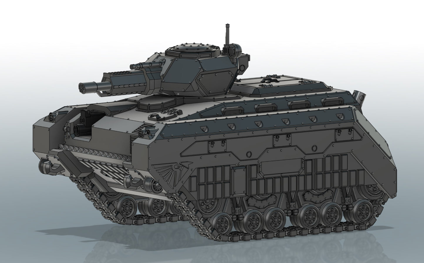 CHARON-PATTERN ARMORED PERSONNEL CARRIER | Maelstrom Designworks Grimdark Wargaming Miniatures