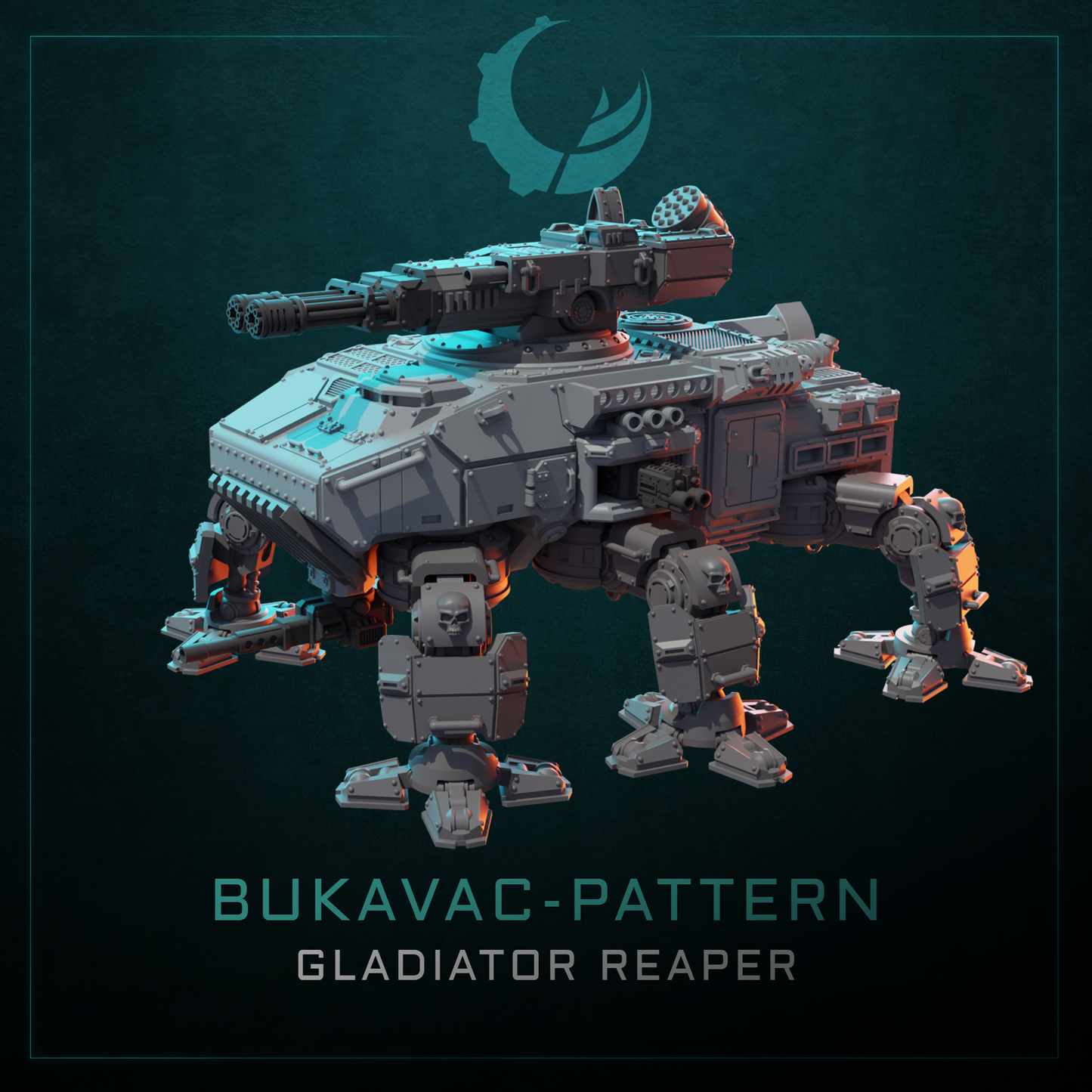 BUKAVAC-PATTERN GLADIATOR UPGRADE PACK | Maelstrom Designworks Grimdark Wargaming Miniatures