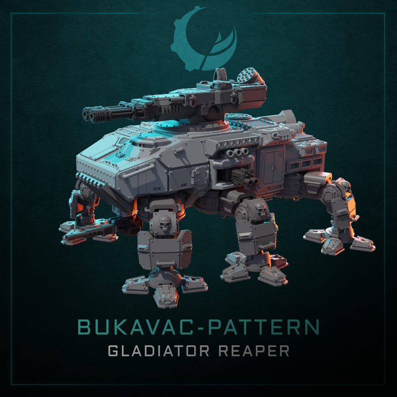 BUKAVAC-PATTERN GLADIATOR UPGRADE PACK | Maelstrom Designworks Grimdark Wargaming Miniatures