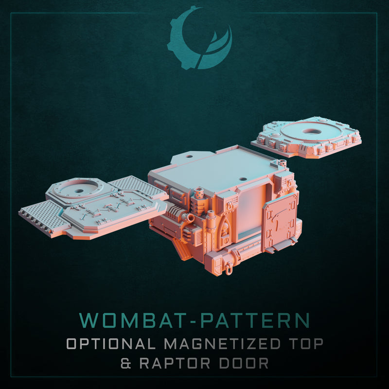 WOMBAT-PATTERN UPGRADE KIT | Maelstrom Designworks Grimdark Wargaming Miniatures