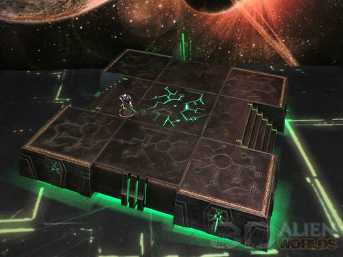 Necrontyr Hill Set | 3DAlienWorlds Grimdark Wargaming Terrain Role Playing Miniatures