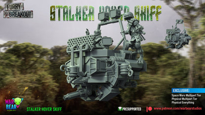 Breakout Stalker Skiff | Warbear Studios 28mm SciFi Wargaming Miniatures Role Playing Miniatures