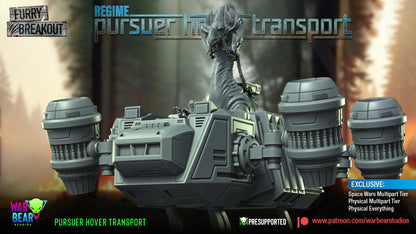 Breakout Regime Transporter | Warbear Studios 28mm SciFi Wargaming Miniatures Role Playing Miniatures