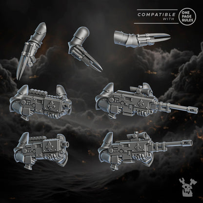 Order of Repentance Weapon Upgrades | DakkaDakka.store Grimdark Wargaming Miniatures Role Playing Miniatures