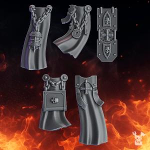 Pactum Aeturnum Crusader Belt Decor | DakkaDakka.store Grimdark Wargaming Miniatures Role Playing Miniatures