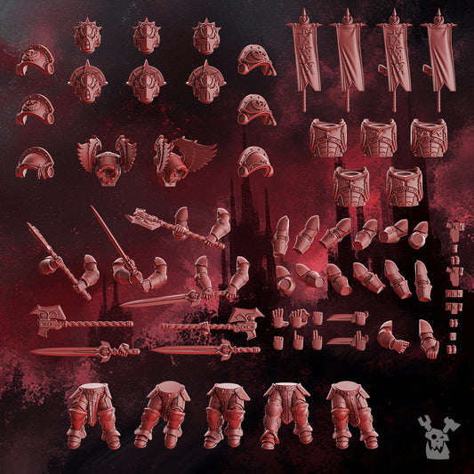 Crimson Wings Honor Squad Build Kit | DakkaDakka.store Grimdark Wargaming Miniatures (Copy) Role Playing Miniatures