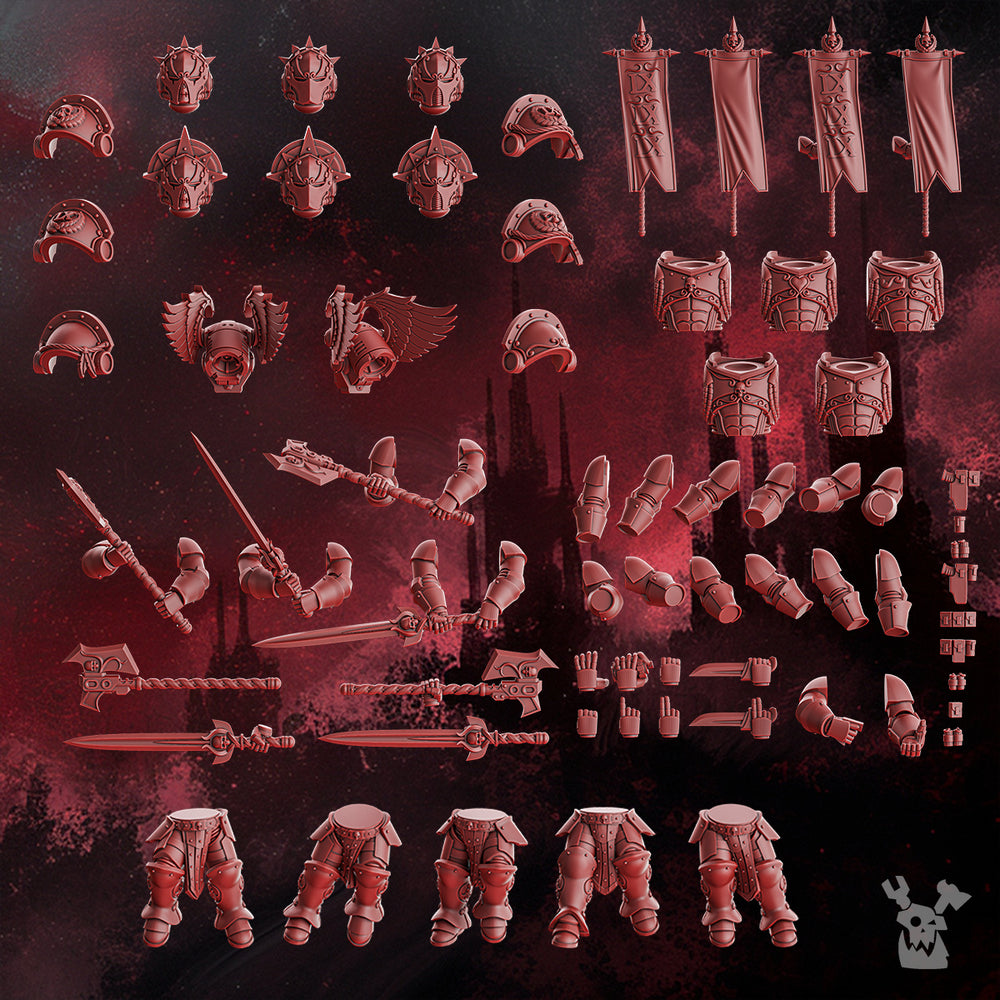 Crimson Wings Honor Squad Build Kit | DakkaDakka.store Grimdark Wargaming Miniatures (Copy)
