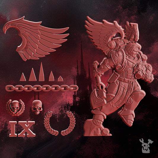 Crimson Wings Vehicle Decor | DakkaDakka.store Grimdark Wargaming Miniatures Role Playing Miniatures