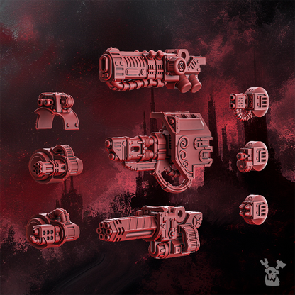 Crimson Wings Heavy Walker | DakkaDakka.store Grimdark Wargaming Miniatures Role Playing Miniatures