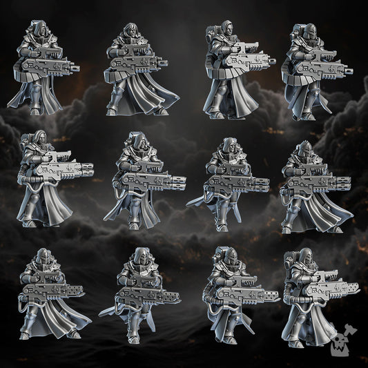 Order of Repentance Heavy Weapons Squad | DakkaDakka.store Grimdark Wargaming Miniatures Role Playing Miniatures