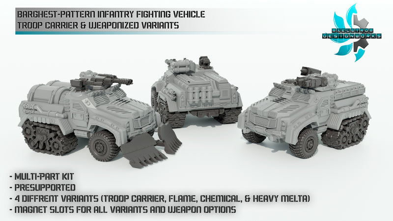 BARGHEST-PATTERN INFANTRY FIGHTING VEHICLE | Maelstrom Designworks Grimdark Wargaming Miniatures