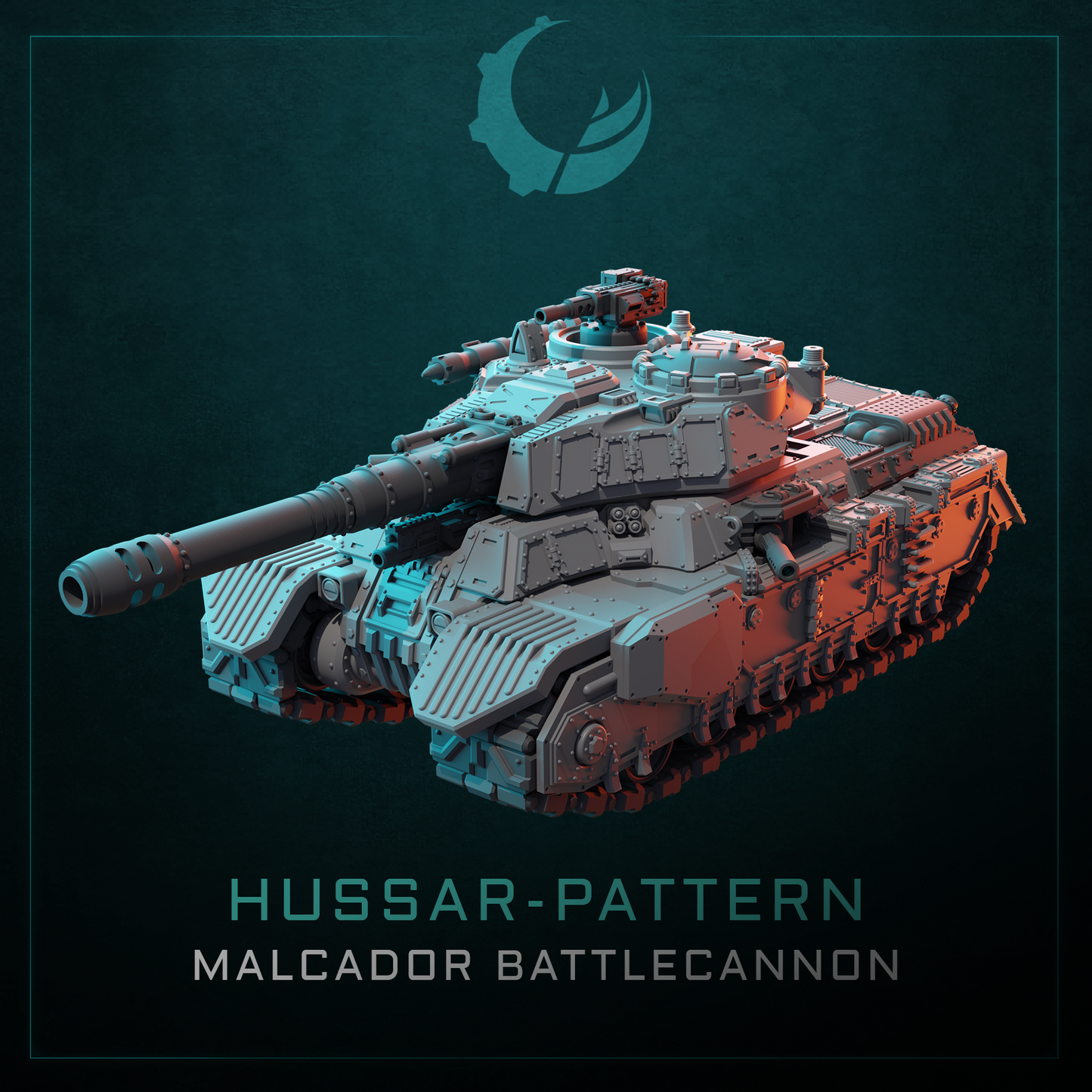 HUSSAR-PATTERN HEAVY TANK | Maelstrom Designworks Grimdark Wargaming Miniatures