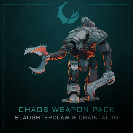 RIFLEMAN-PATTERN CHAOS WEAPON PACK | Maelstrom Designworks Grimdark Wargaming Miniatures