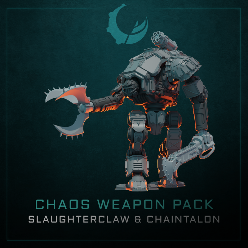 RIFLEMAN-PATTERN CHAOS WEAPON PACK | Maelstrom Designworks Grimdark Wargaming Miniatures