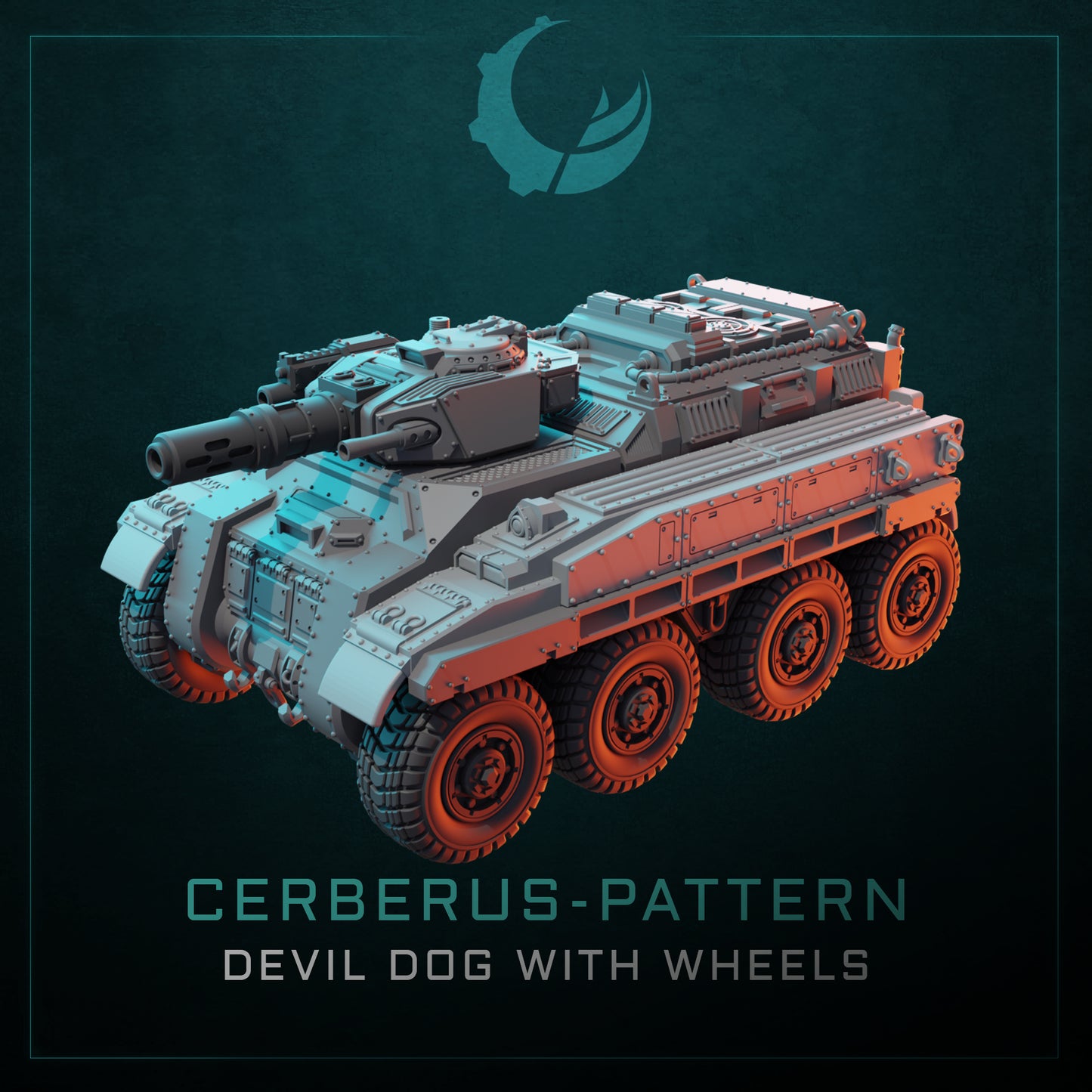CERBERUS HELLBOUND UPGRADE PACK | Maelstrom Designworks Grimdark Wargaming Miniatures