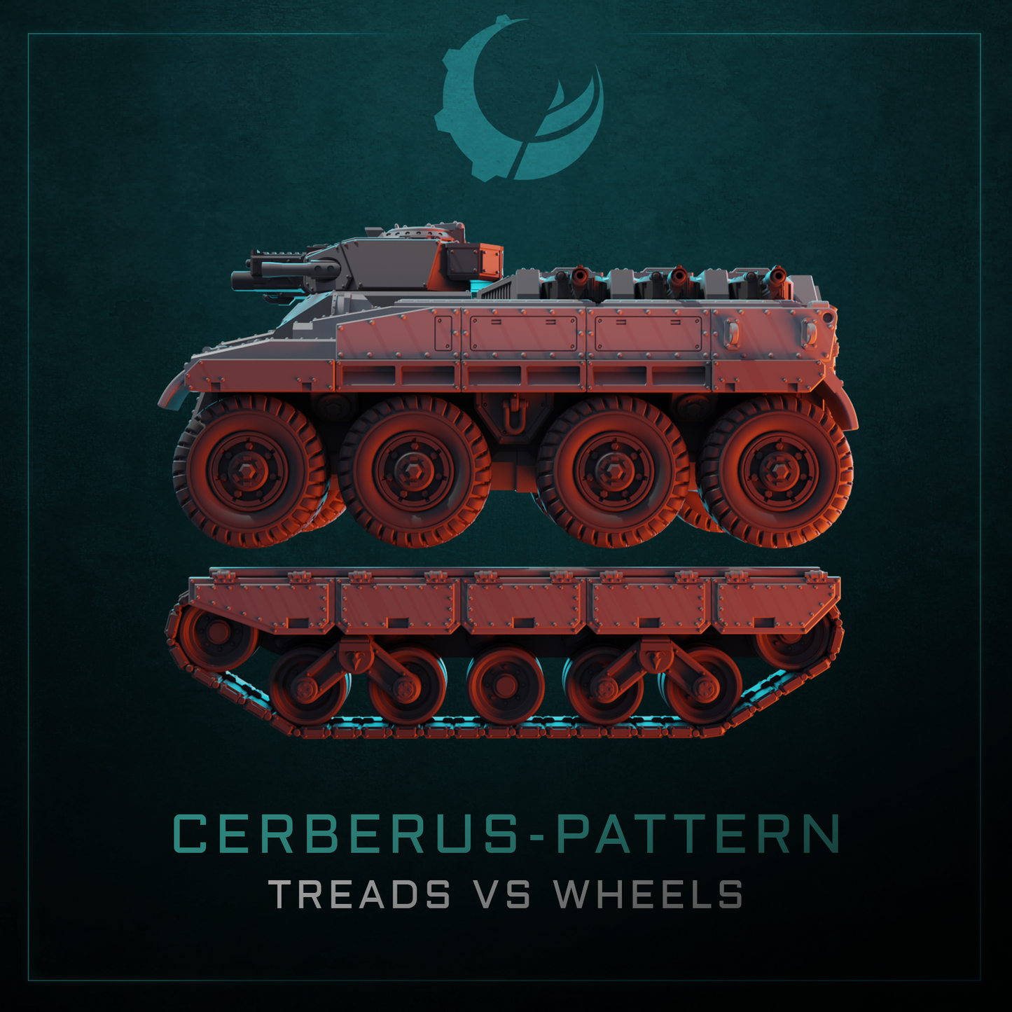 CERBERUS-PATTERN ARMORED PERSONNEL CARRIER | Maelstrom Designworks Grimdark Wargaming Miniatures