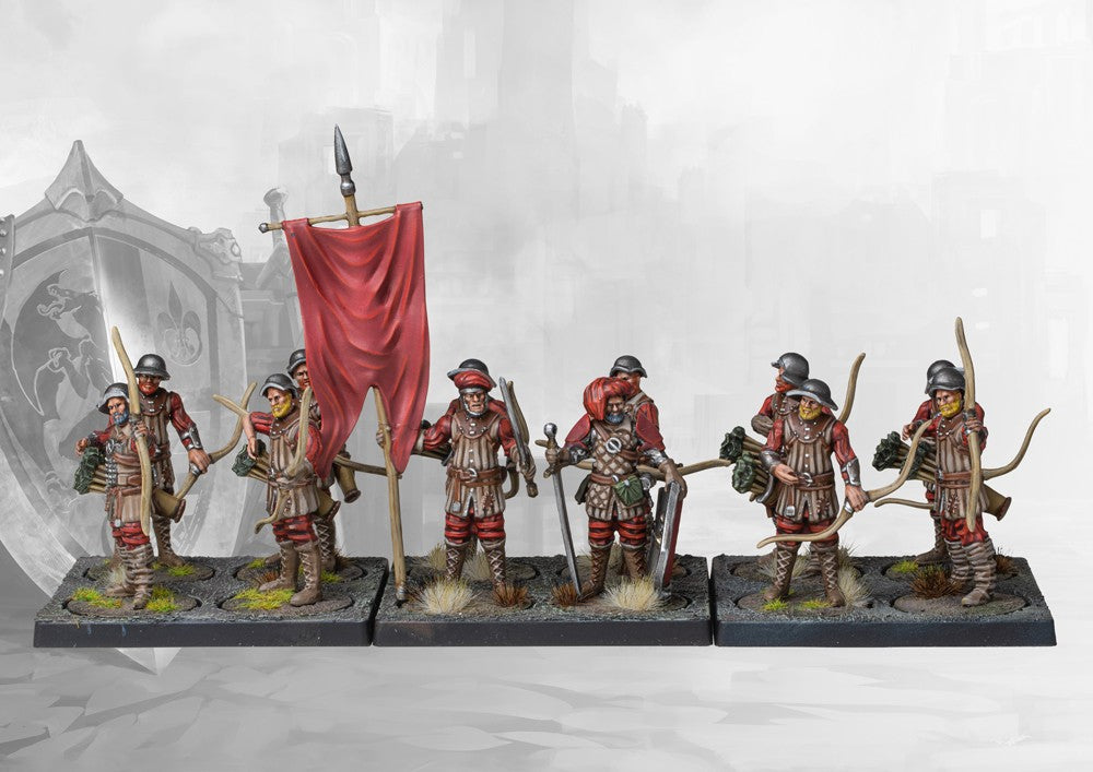 Militia Bowmen (Dual Kit) - Hundred Kingdoms - Conquest