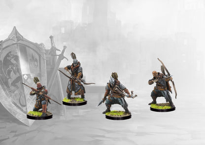 Longbowmen (Dual Kit) - Hundred Kingdoms - Conquest