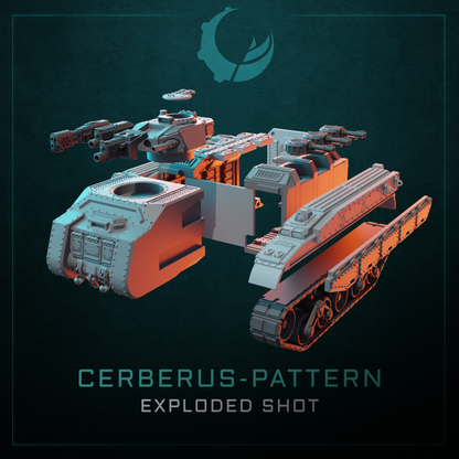 CERBERUS-PATTERN ARMORED PERSONNEL CARRIER | Maelstrom Designworks Grimdark Wargaming Miniatures