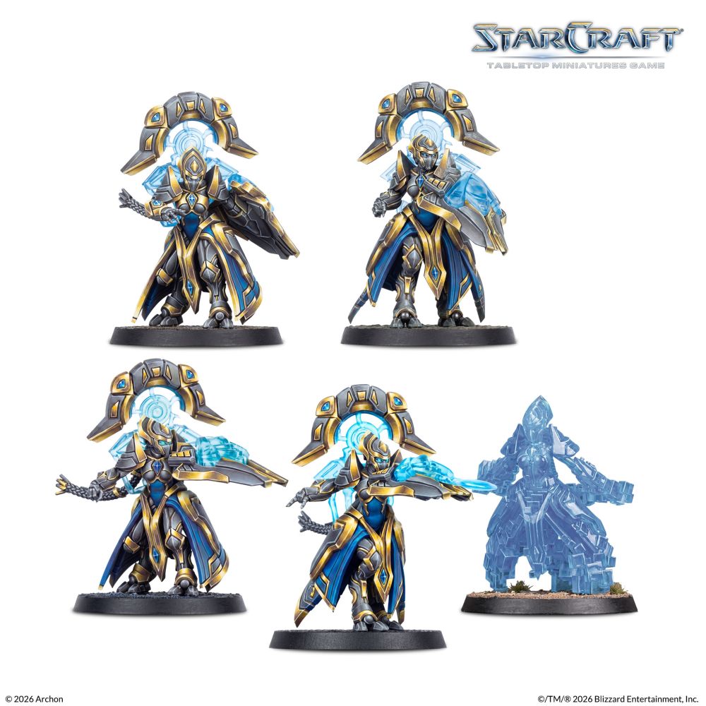 Starcraft Miniatures Games: Protoss Starter Set