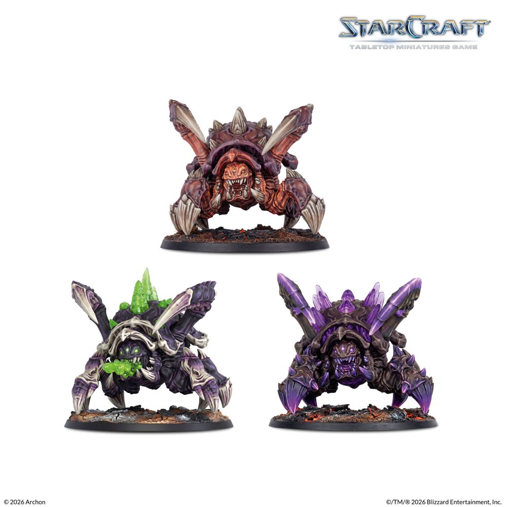 Starcraft Miniatures Games: Zerg Starter Set