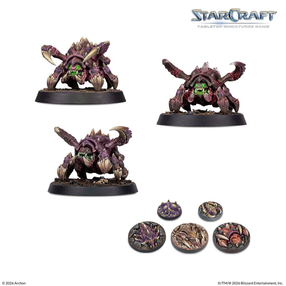 Starcraft Miniatures Games: Zerg Starter Set