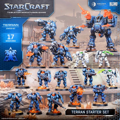 Starcraft Miniatures Games: Terran Starter Set