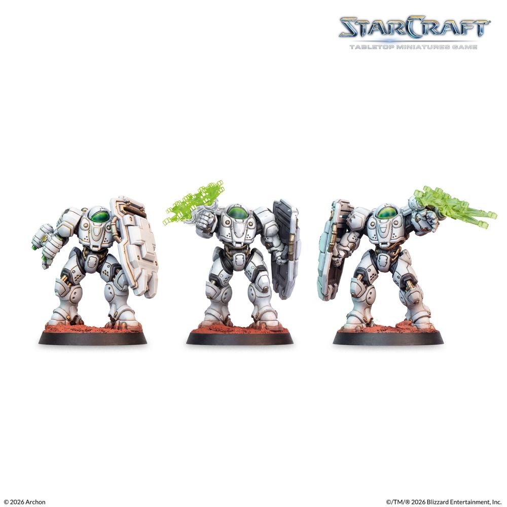 Starcraft Miniatures Games: Terran Starter Set