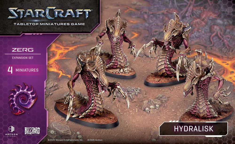Starcraft Miniatures Games: Zerg - Hydralisk - Expansion Set