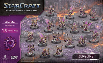 Starcraft Miniatures Games: Zerg - Zergling - Expansion Set