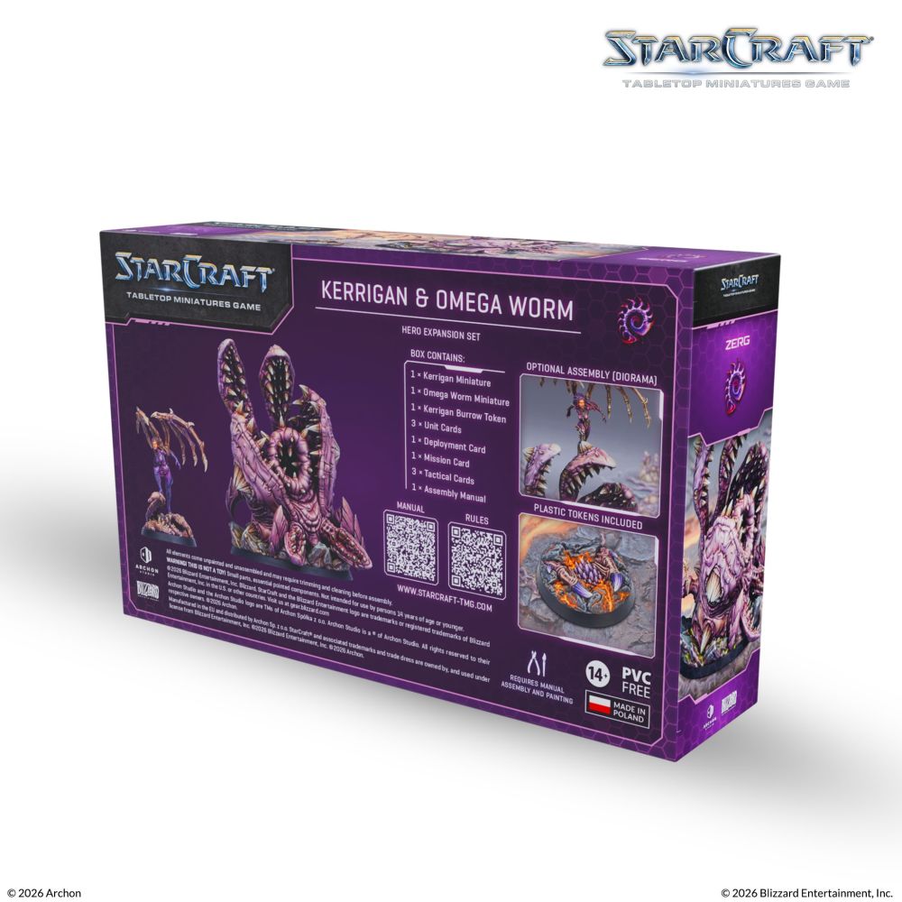 Starcraft Miniatures Games: Zerg - Kerrigan (Primal Kerrigan) - Hero Expansion Set