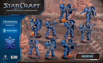 Starcraft Miniatures Games: Terran - Marine - Expansion Set