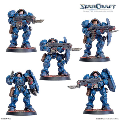 Starcraft Miniatures Games: Terran - Marine - Expansion Set